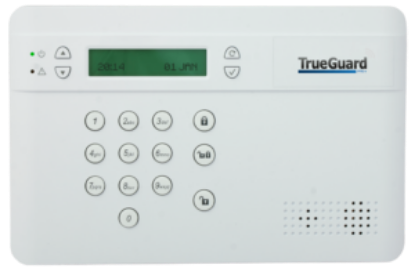 Billede af TrueGuard Pro+ kontrolpanel