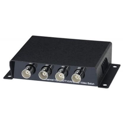 Billede af Balun box, 4 kanals, transceiver, 4 x BNC 1 x RJ45