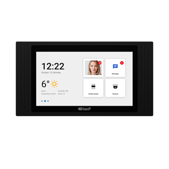 Billede af Indendørs panel med 7" monitor, PoE mm