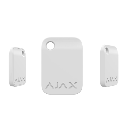 Billede af Mifare DESFire brik i hvid til Ajax Keypad Plus