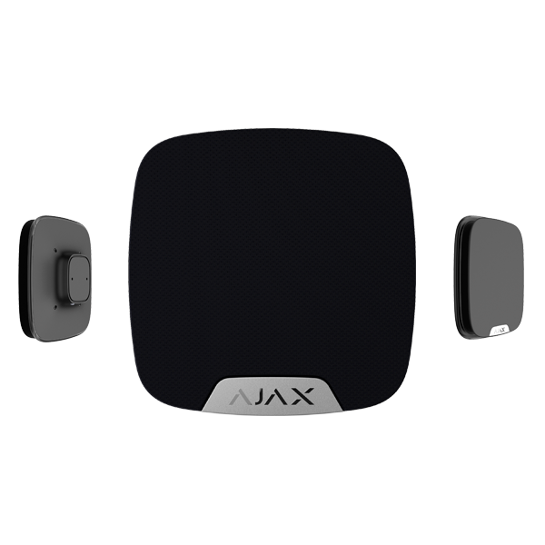 Billede af Ajax Brandplate for StreetSiren DoubleDeck sort