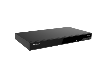 Billede af Milesight NVR, 8 kanaler, 8 x PoE, 1 x LAN, 80mbit, 2 x HDD , I/O.