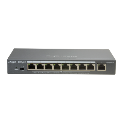 Billede af Reyee PoE 8+1 CH Switch med cloud, 120W PoE, 10/100/1000