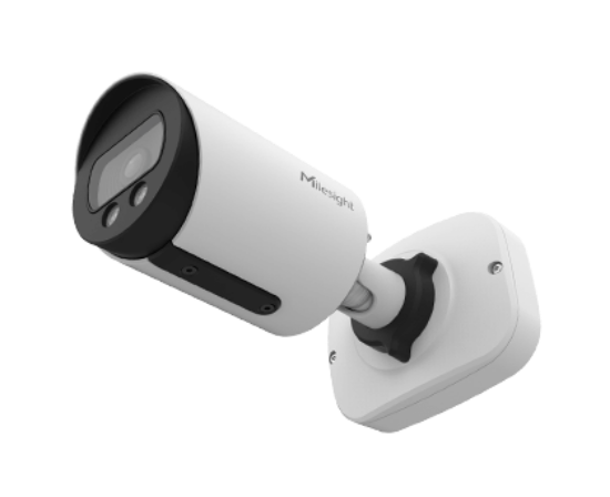 Billede af Milesight AI mini-bullet IP-kamera, Fullcolor, 8,0MP, 2,8mm, FOV 108°, 30m Hvid LED, IP67/IK10, hvid farve