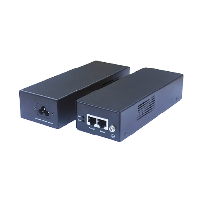 Billede af PoE injector 30W, 100m, PoE, PoE+, IEEE802.3af/at 10/100/1000 Mbps