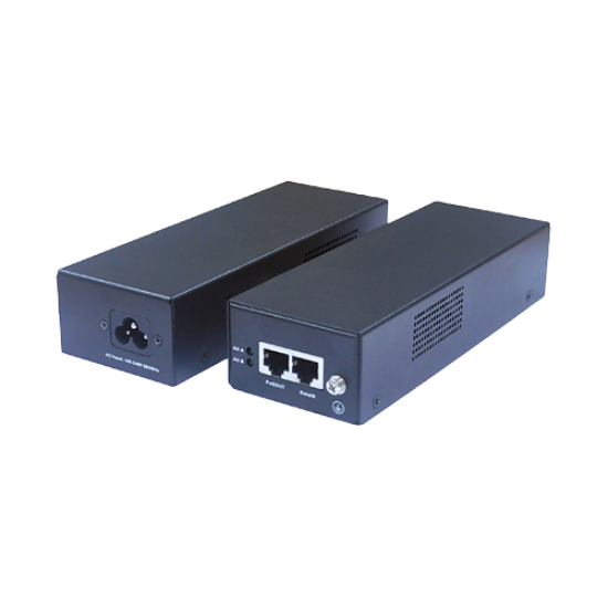 Billede af PoE injector 30W, 100m, PoE, PoE+, IEEE802.3af/at 10/100/1000 Mbps