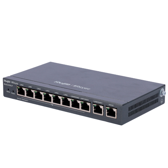 Billede af Reyee Router Gigabit, Cloud control, 8x PoE 70W, 600Mbps