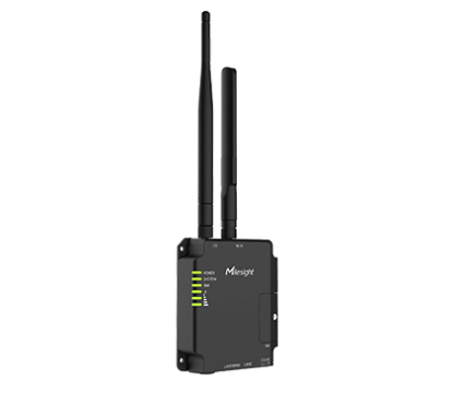 Billede af Milesight Industriel LTE 4G Modem, 2 x LAN m. PoE, 1 x SIM, Cloud funktion, WiFi,  2 x SMA Antenne