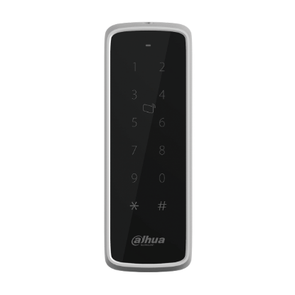 Billede af Dahua kortlæser og tastatur m. bluetooth, Mifare, OSDP, Slim