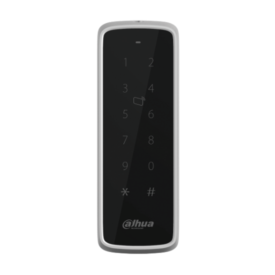Billede af Dahua kortlæser og tastatur m. bluetooth, Mifare, OSDP, Slim