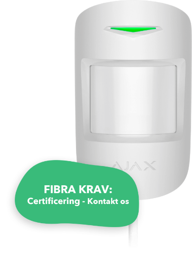 Billede af Ajax S-Line MotionProtect Fibra hvid