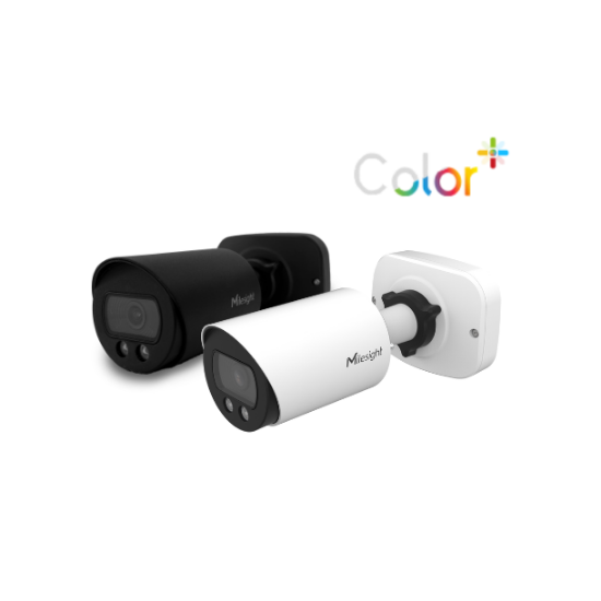 Billede af Milesight AI mini-bullet IP-kamera, Fullcolor, 8,0MP, 2,8mm, FOV 108°, 30m Hvid LED, IP67/IK10, NDAA