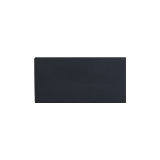 Billede af Dahua blændplade til modul, 1/2 modul, sort