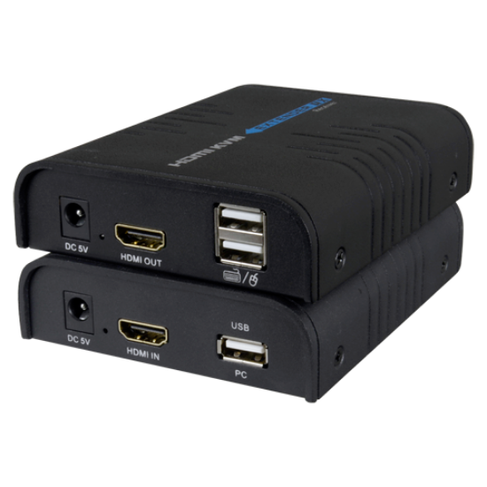Billede af HDMI & 2x USB CAT5/6 Extender kit, 120m
1080P, 5V