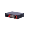 Billede af Safire PoE Switch 120W, 6x 30W PoE (100Mbps) & 2x 60W PoE (100Mbps) & 2x Uplink (1000Mbps), WatchDog