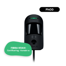 Billede af Ajax S-Line MotionCam PhOD Fibra Sort