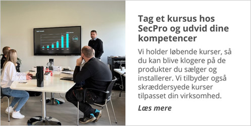 Tag et kursus hos SecPro og udvid dine kompetencer