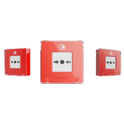 Billede af Ajax Manual Call Point (Red)