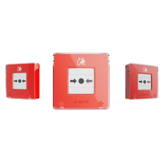 Billede af Ajax Manual Call Point (Red)