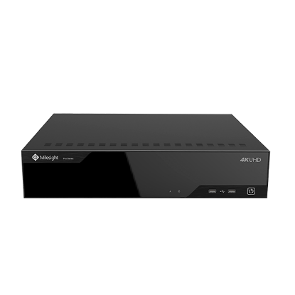 Billede af Milesight Pro NVR, 64 kanaler, 2 x LAN, 320mbit, 8 x HDD RAID, I/O, ANPR.