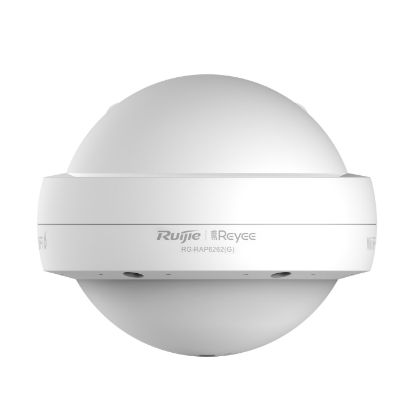 Billede af Reyee Access Point udendørs Omnidirectional, WiFi 6, 2,4 + 5GHz, 2x RJ45, 1775 mbps, PoE, IP68