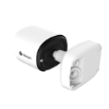 Billede af Milesight AI Mini-bullet panorama IP-kamera, 8.0MP, 1,64mm, FOV 180°, 30m IR, IP67/IK10, NDAA, hvid