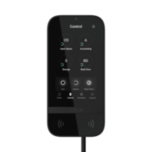 Billede af Ajax S-Line KeyPad TouchScreen Fibra Sort