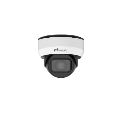 Billede af Milesight AI motor-zoom dome IP kamera, 4MP, 2,7mm-13,5mm, FOV 97°-28°, 50m IR, IP67/IK10, NDAA, hvid