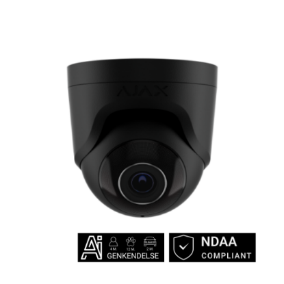 Billede af Ajax TurretCam, 8 MP, 4 mm, sort