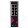 Billede af Safire PoE Switch 130W, 6x 30W PoE+ (1000Mbps) & 2x 60W HiPoE (1000Mbps), WatchDog, DIN