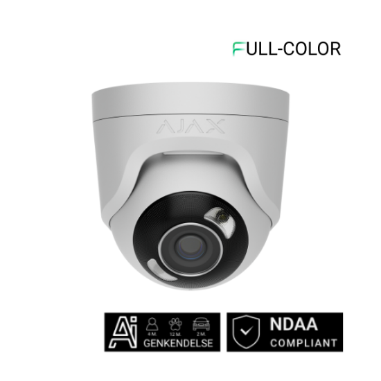 Billede af Ajax TurretCam HL (5 Mp/4 mm) Hvid