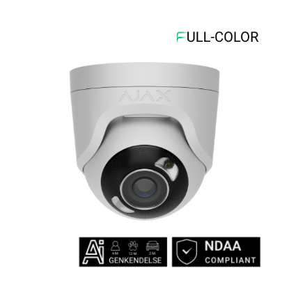 Billede af Ajax TurretCam HL (8 Mp/4 mm) Hvid