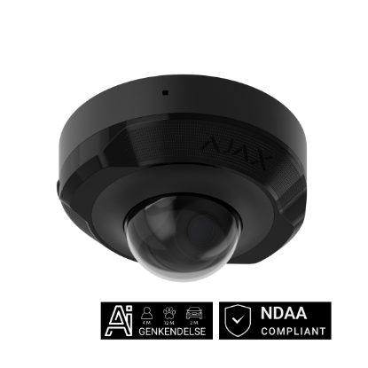 Billede af Ajax DomeCam Mini, 5 MP, 2,8 mm, sort