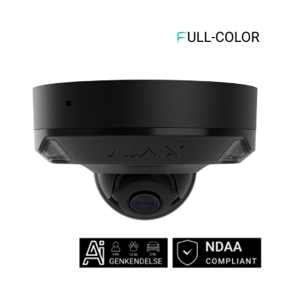 Billede af Ajax DomeCam Mini HL (5 Mp/4 mm) Sort