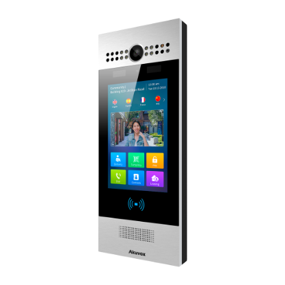 Billede af Akuvox dørstation, 7" touchskærm, IP65, PoE, BT, 4G/LTE
