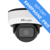 Billede af Milesight AI motor-zoom dome IP kamera, 4MP, 2,7mm-13,5mm, FOV 97°-28°, 50m IR, IP67/IK10, NDAA, hvid